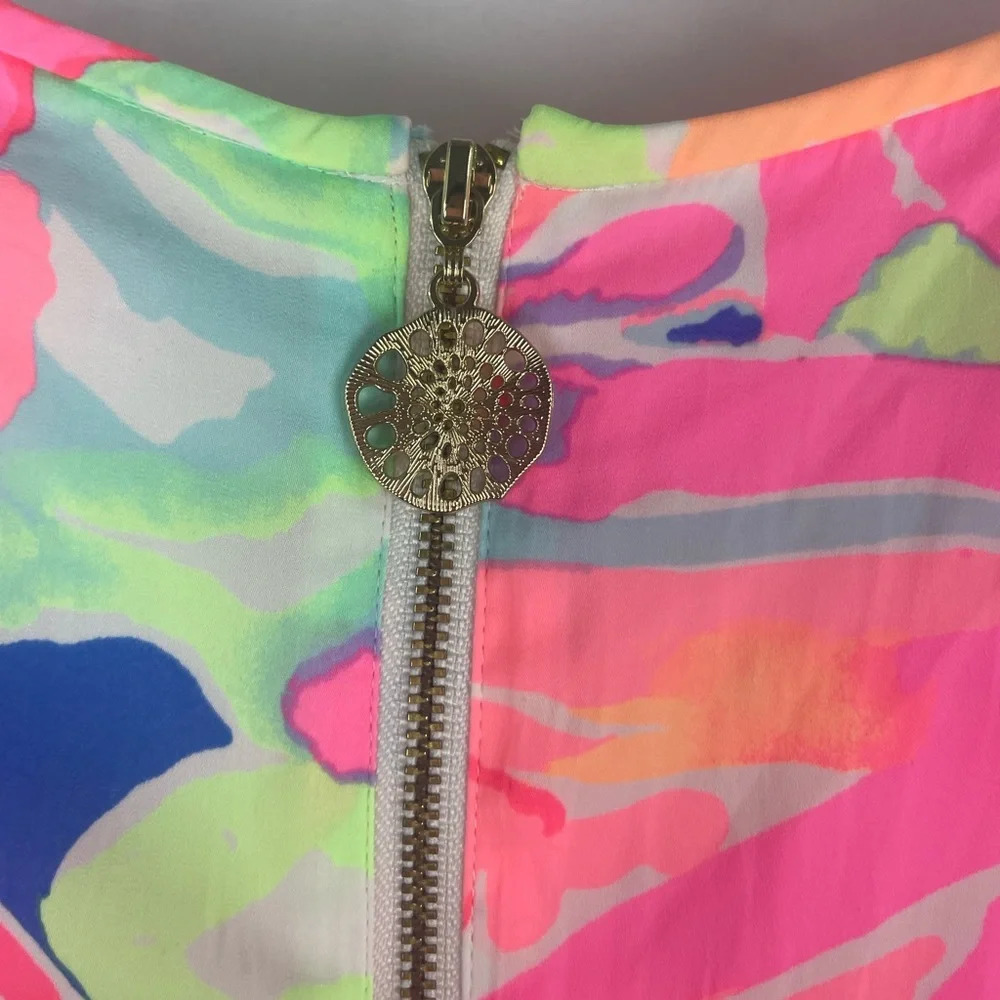 NWT Lilly Pulitzer  Kassia Dress Playa Hermosa Sz 00 - Picture 12 of 15